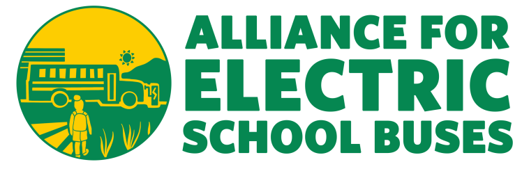 The logo for the Alliance for Electric School Buses
