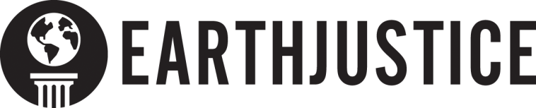 The logo for Earthjustice.