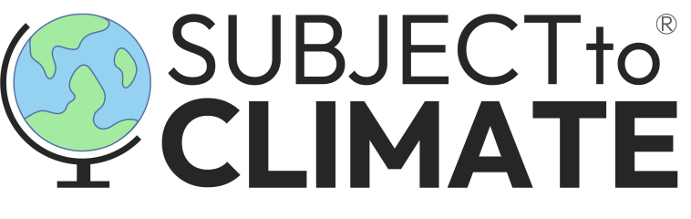 Subject to Climate Logo 