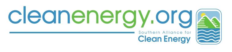 logo for the Southern Alliance for Clean Energy